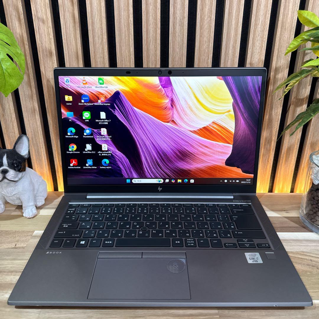 大容量メモリ32GB‼️HP ZBook☘最高峰i7☘SSD1TB☘ノートパソコン