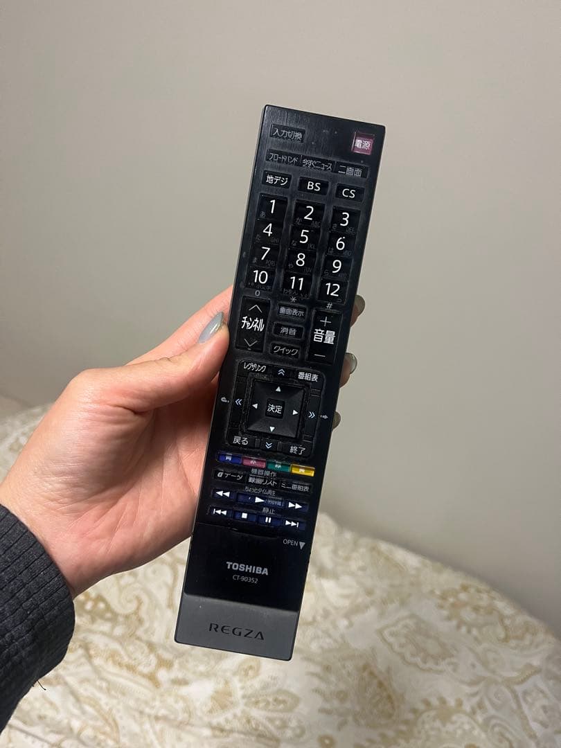 東芝 REGZA 37Z1S 液晶テレビ 本体 リモコン 37型