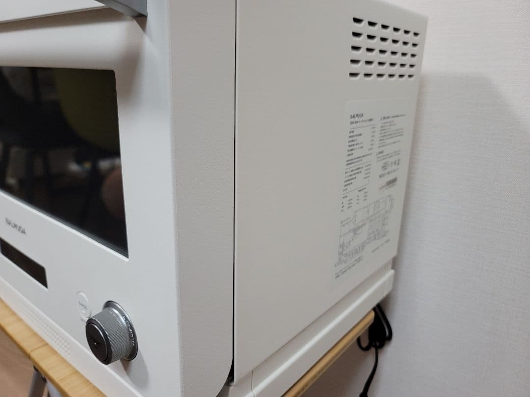 【綺麗:訳あり】バルミューダ BALMUDA電子レンジオーブン K04AWH