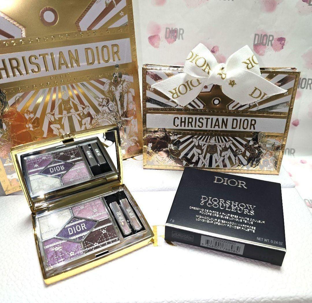 Dior♥サンククルールホリデー限定 912 プラムパレード ギフトラッピング付