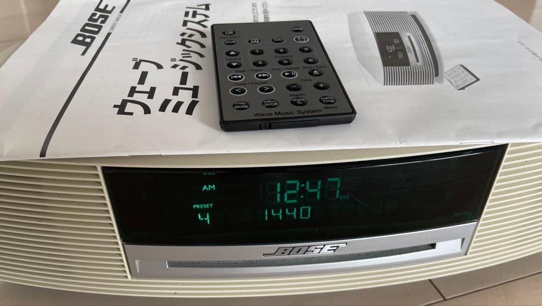 ラジオ・コンポ BOSE WAVE MUSIC SYSTEM CD AWRCCC