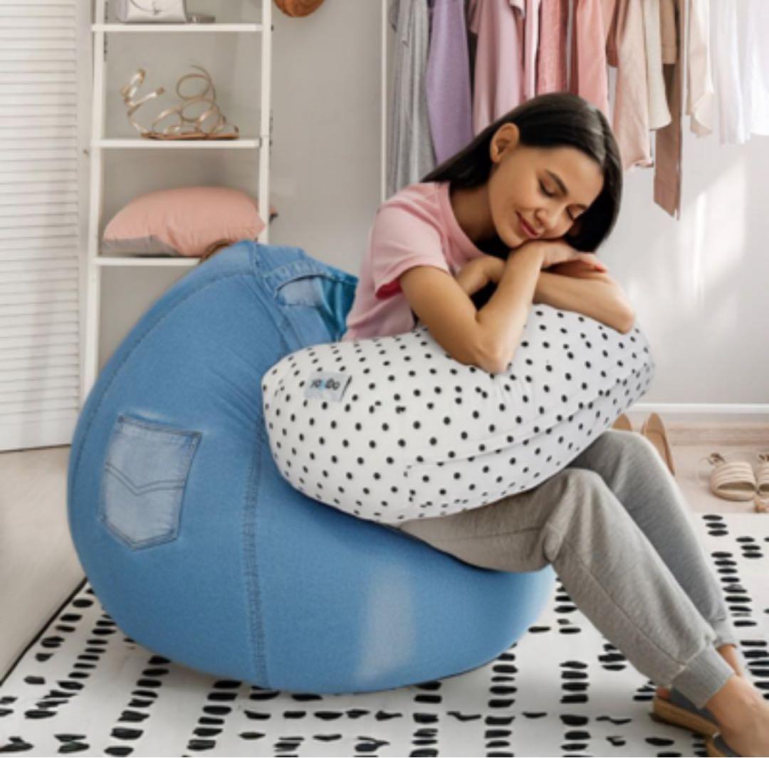 yogibo デニムビーズクッション