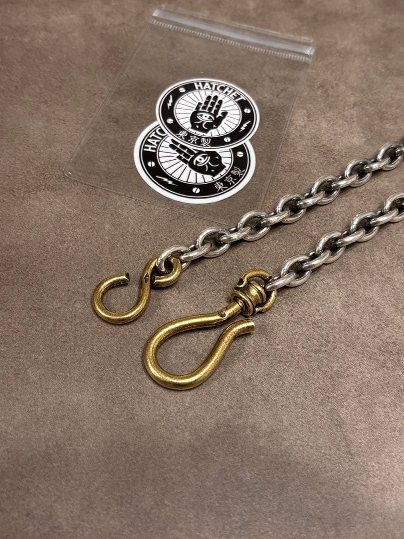 【日本製】HATCHET SilverPlating WalletChain
