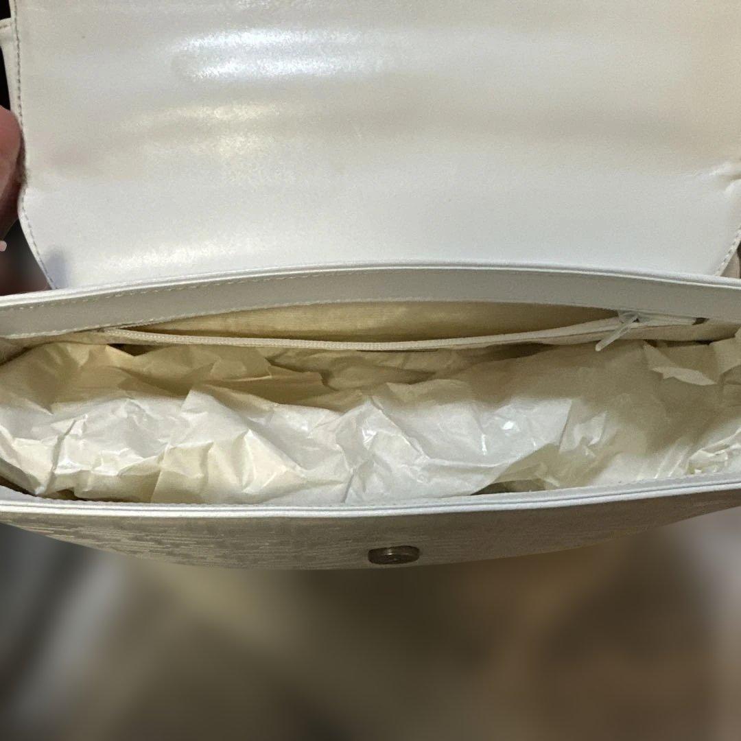 GIANNI VERSACE ホワイト ハンドバッグ