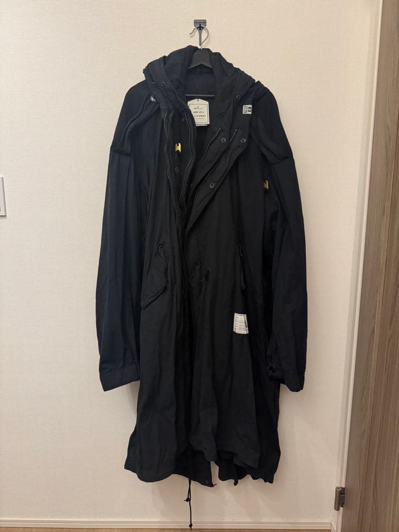 【新品】メゾンミハラヤスヒロ　Front Layered Mods Coat