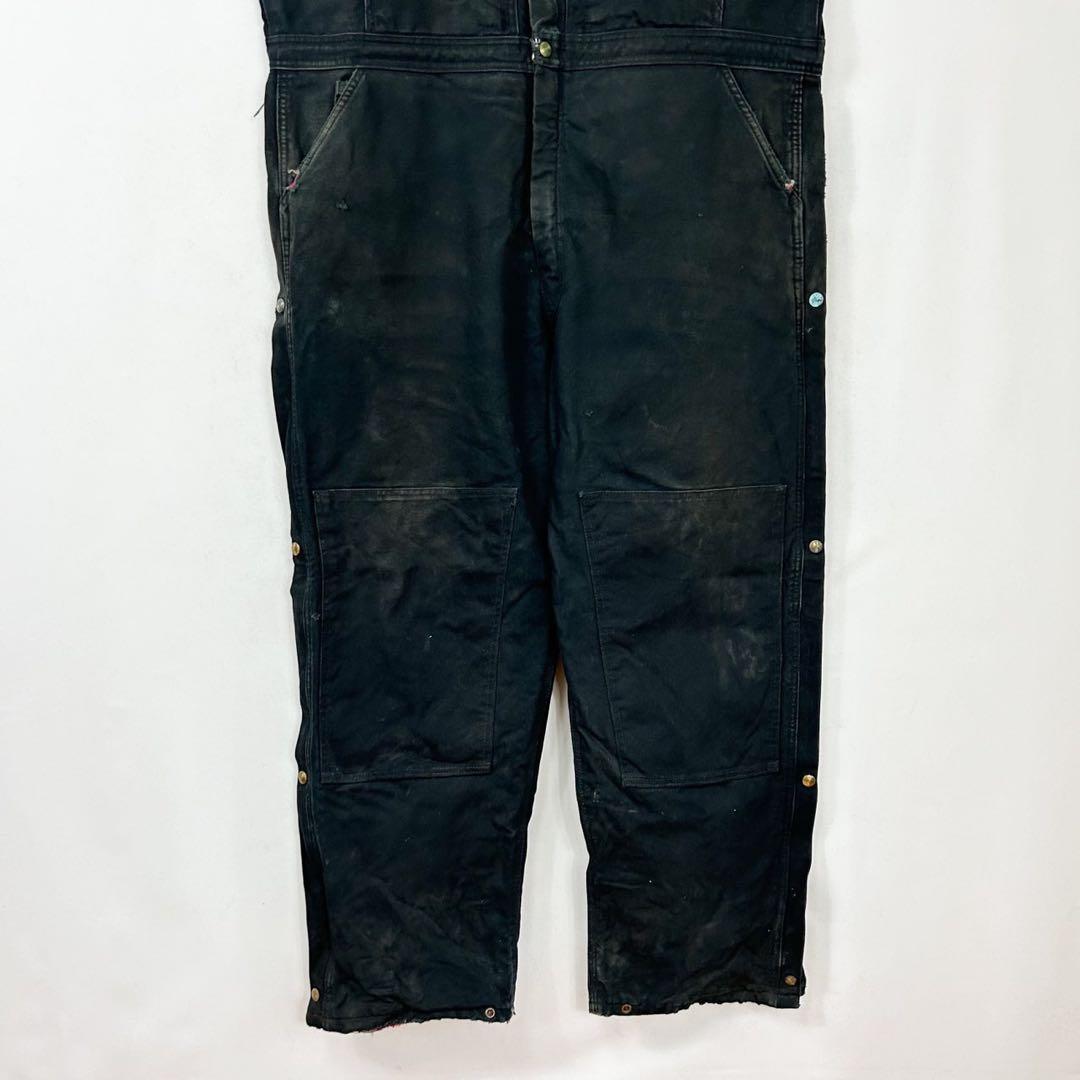 カーハートCarhartt 中綿 ダック地 ダブルニーオーバーオール S131