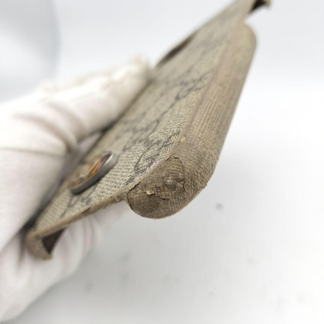 グッチ　iPhone12ケース　ハードケース　GG　PVC　ブラウン　箱付き