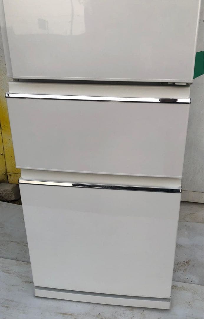 三菱 3ドア冷蔵庫 MR-CX33C-W 2017年製 ホワイト系