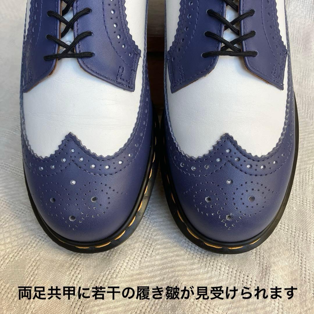 美品 ドクターマーチン 3989 イングランド製 ウィングチップ フルブローグ