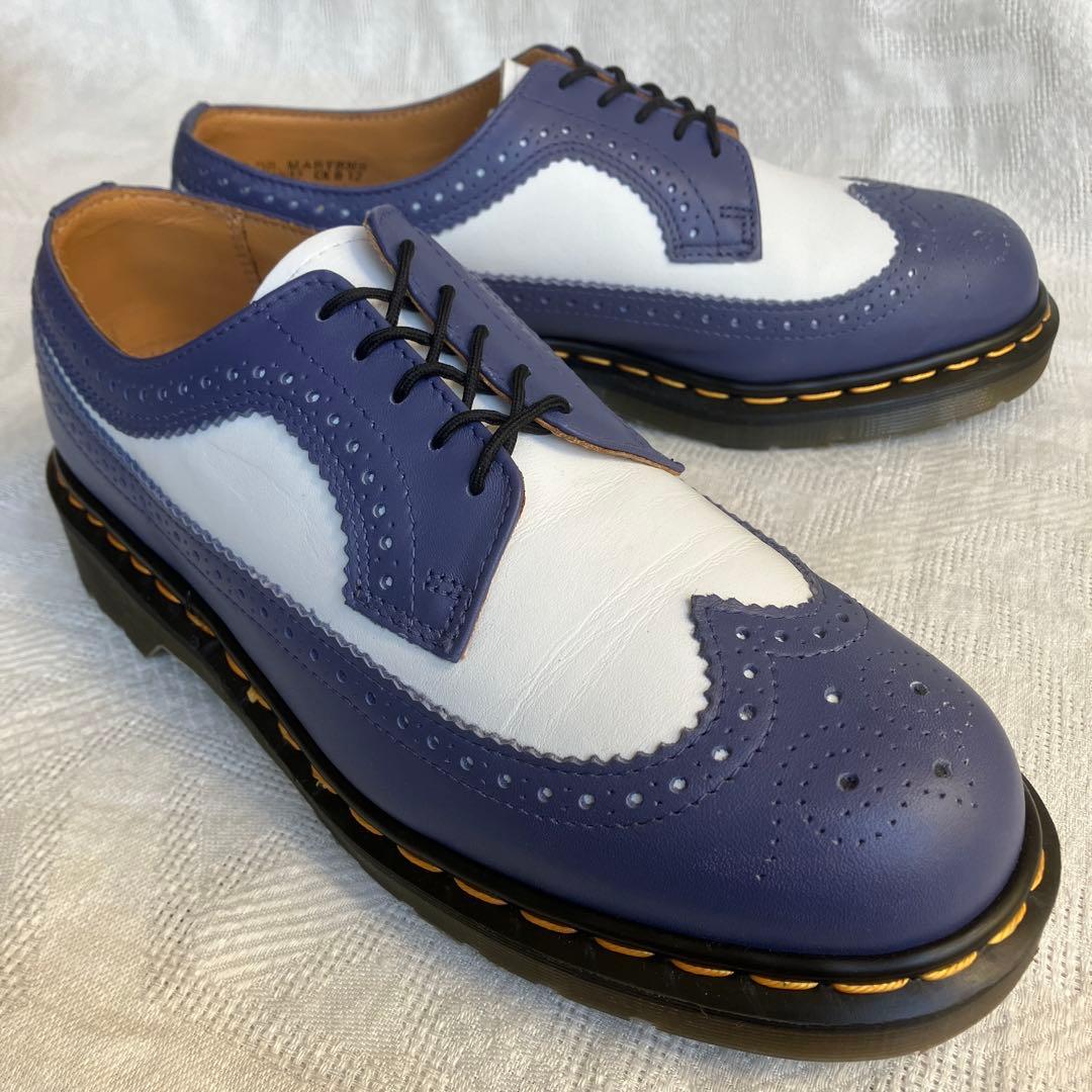 美品 ドクターマーチン 3989 イングランド製 ウィングチップ フルブローグ