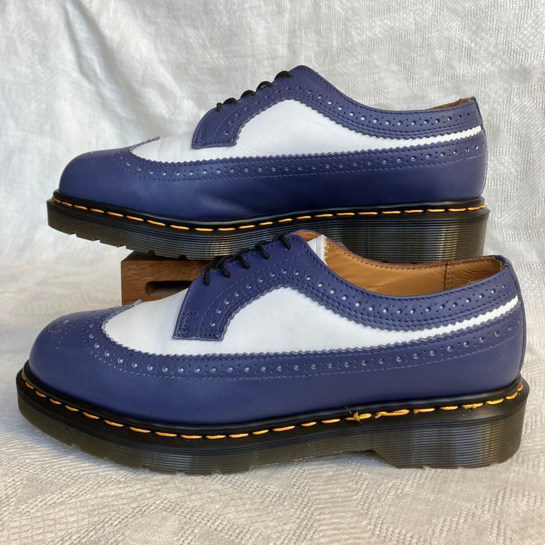 美品 ドクターマーチン 3989 イングランド製 ウィングチップ フルブローグ