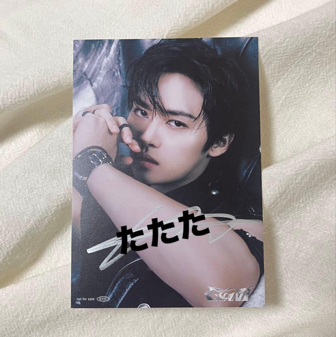 Straykids リノ leeknow 直筆サイン GIANT