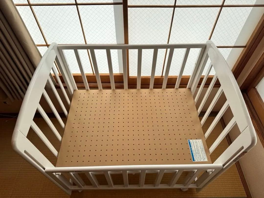 Katoji ベビーベッド　ミニサイズ　ホワイト