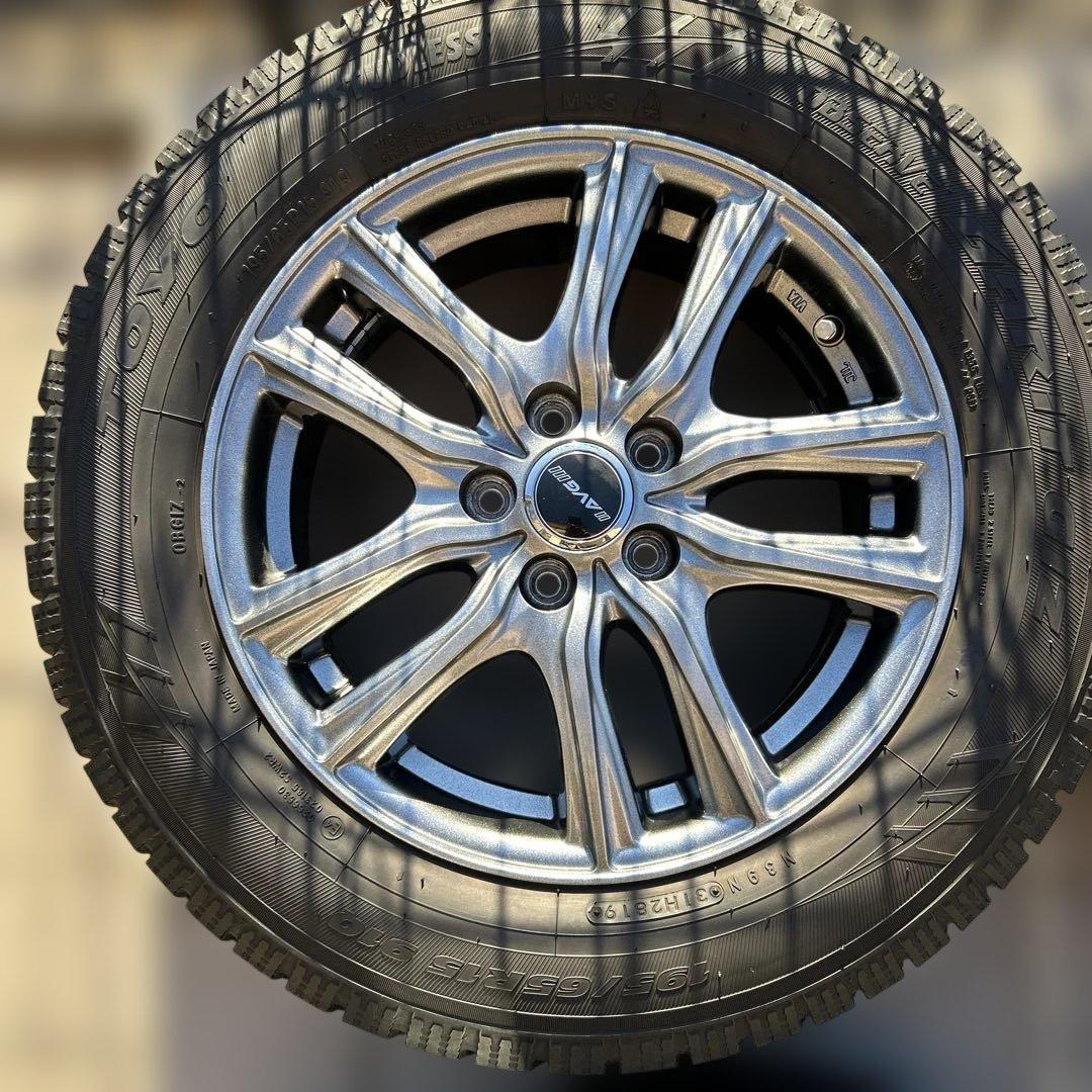 w*0様 TOYOタイヤ＆15インチアルミホイール4本セット