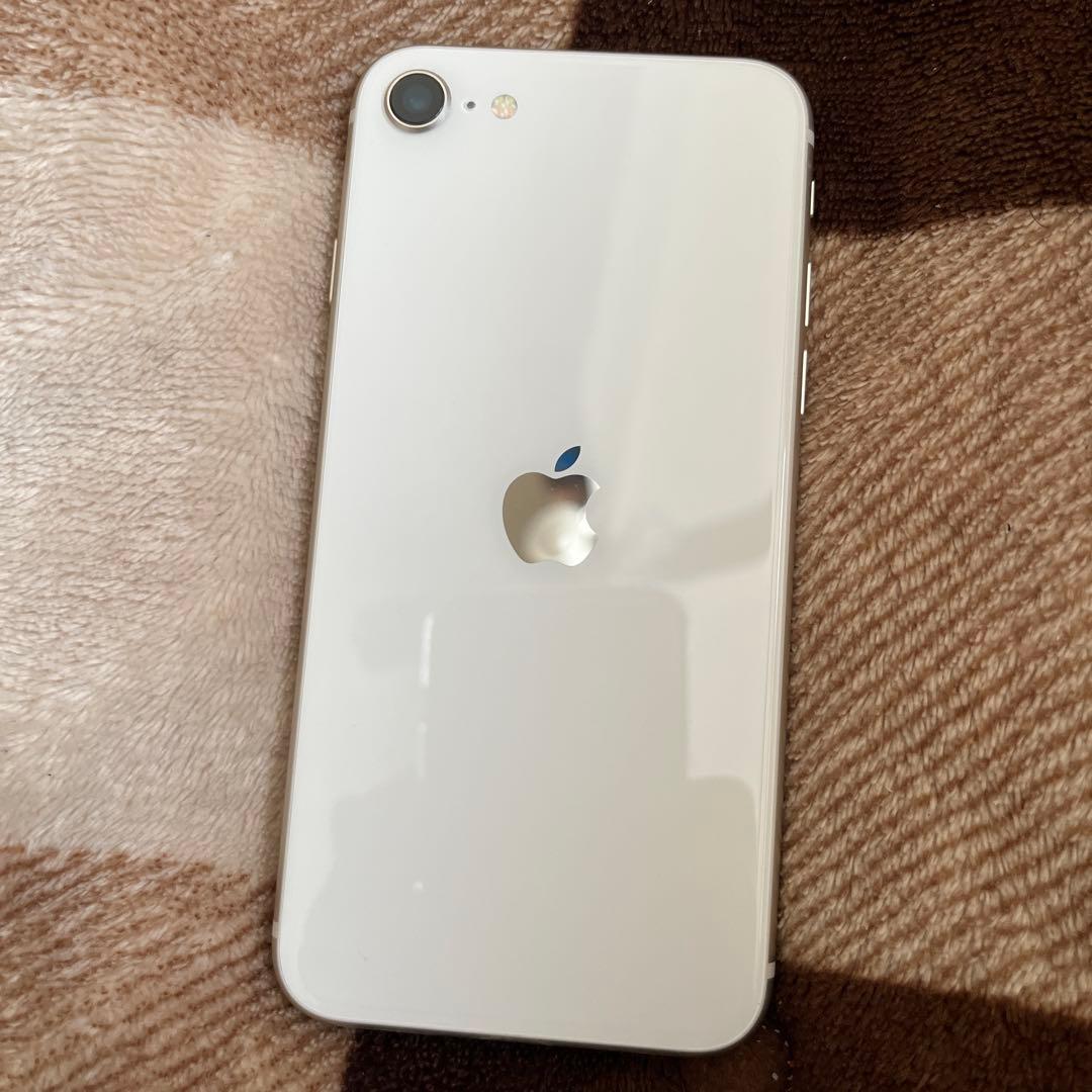 iPhone SE3スターライト128GB本体88パーセント