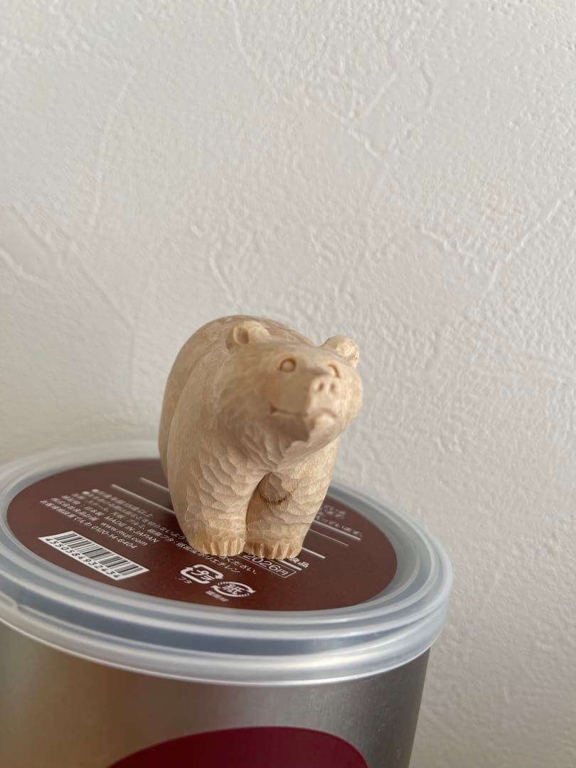 無印良品 福缶 2026 北海道 前向きな木彫りの熊