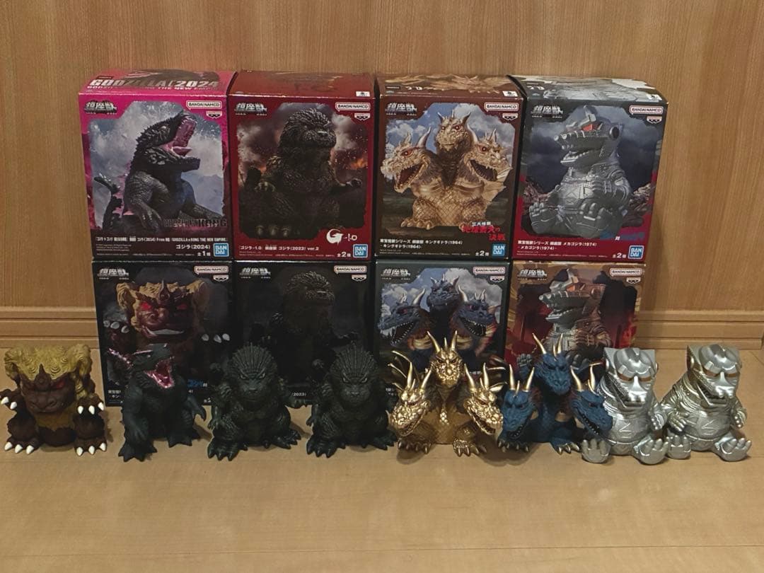 鎮座獣、プライズフィギュアセット