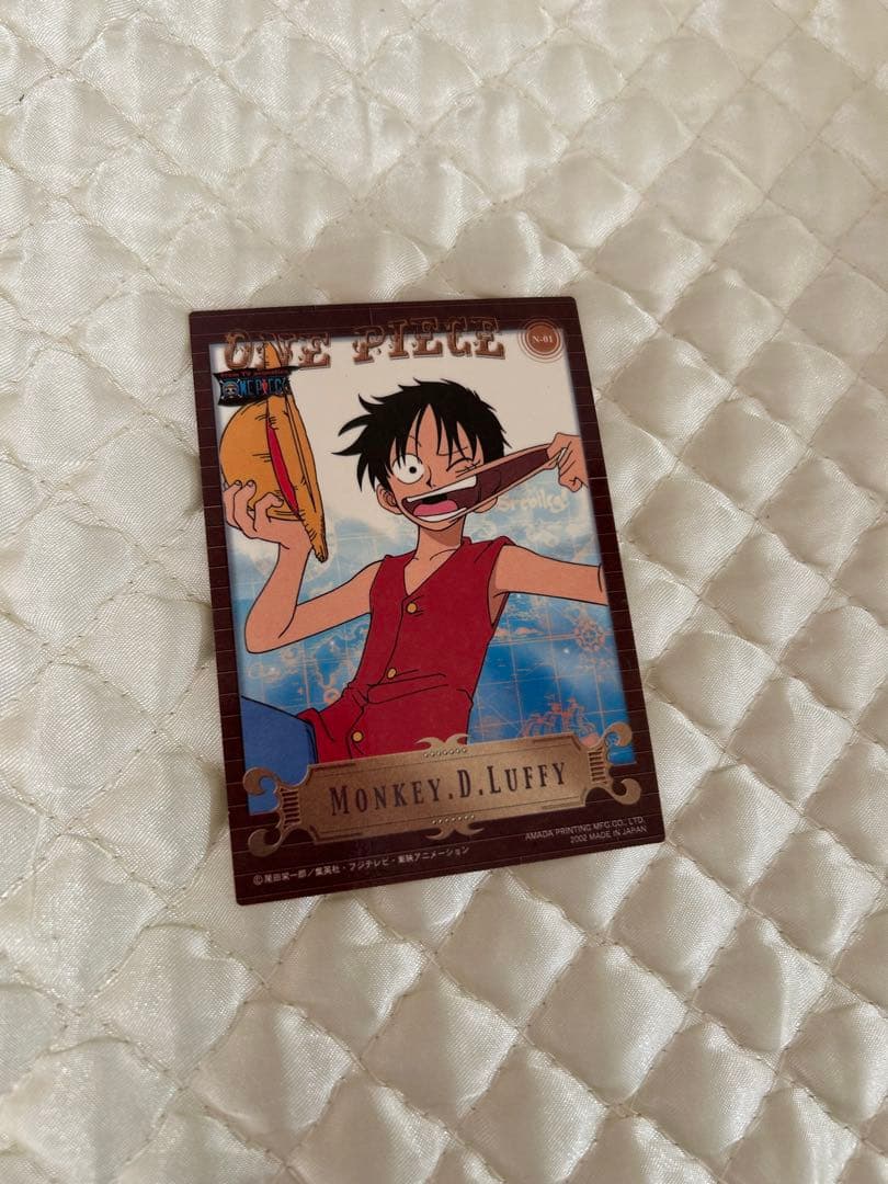 2002年　ルフィ　ゴールドカード