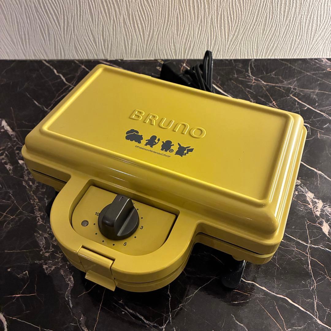 BRUNO(ブルーノ) ポケモン ホットサンドメーカー ダブル BOE132