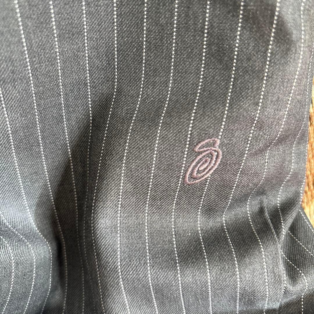 パンツ STUSSY STRIPED VOLUME PLEATED TROUSER