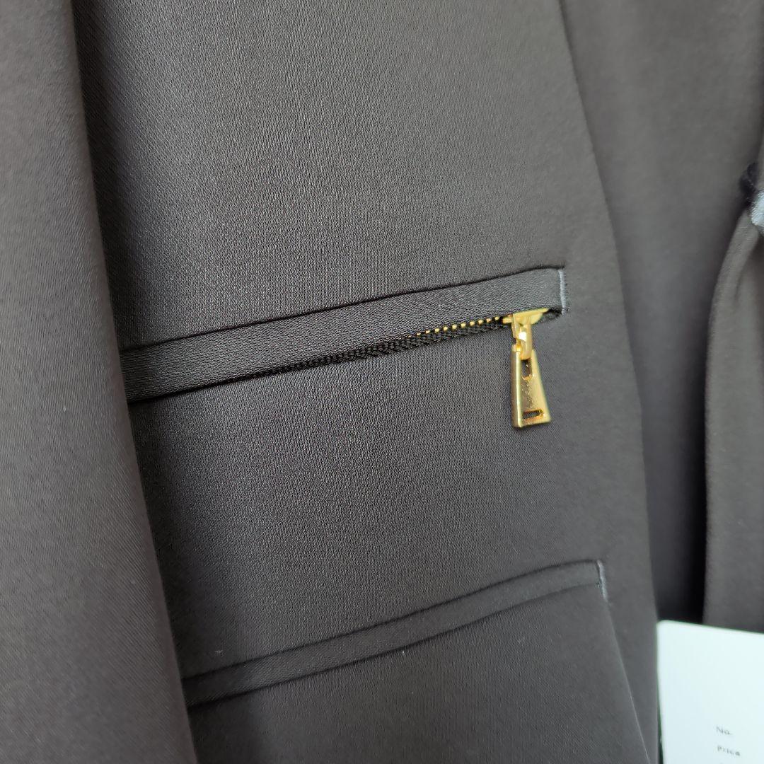 CULLNI クルニ ダブルクロスツイルジップポケット テーラードジャケット