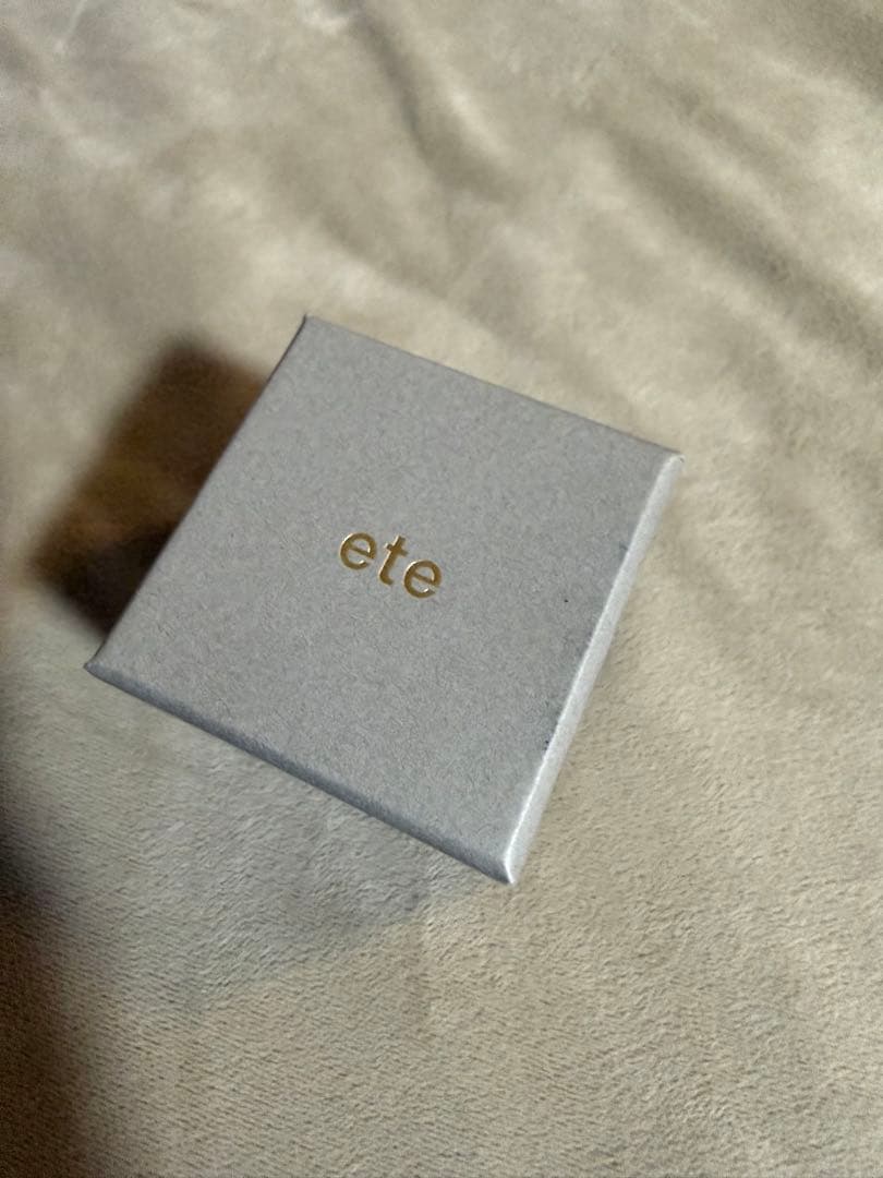 ete K18YG ダイヤモンド ネックレス