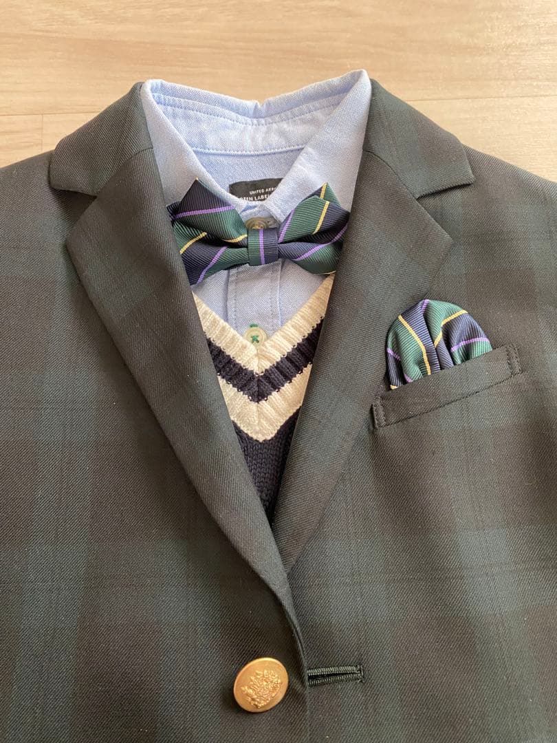 ⭐︎美品⭐︎6点セットgreen label relaxing チェック柄　120