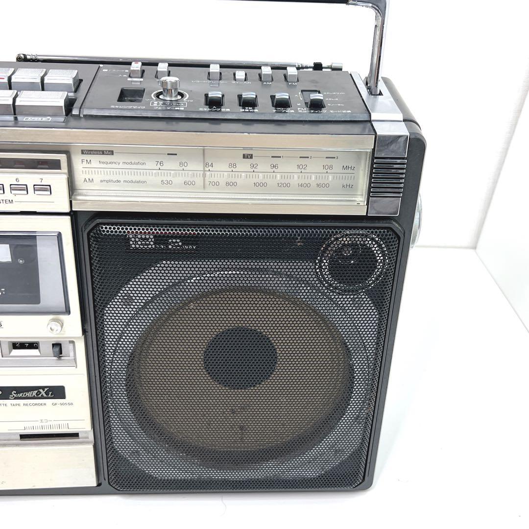 【希少】 SHARP ラジオ付ステレオテープレコーダー GF-505SB