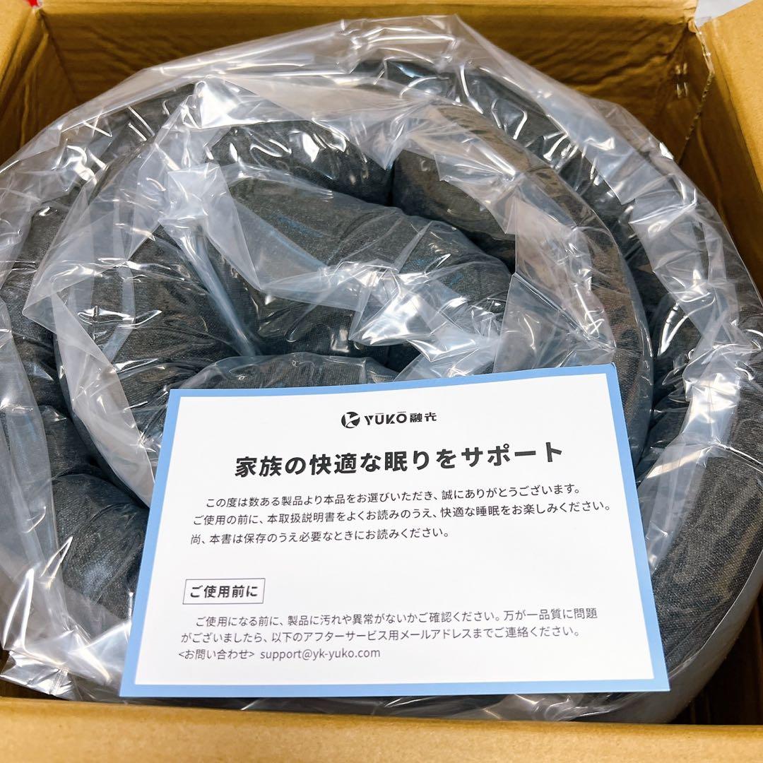 三つ折りたたみマットレス 厚さ10cm シングルサイズ 高反発マットレス体圧分散