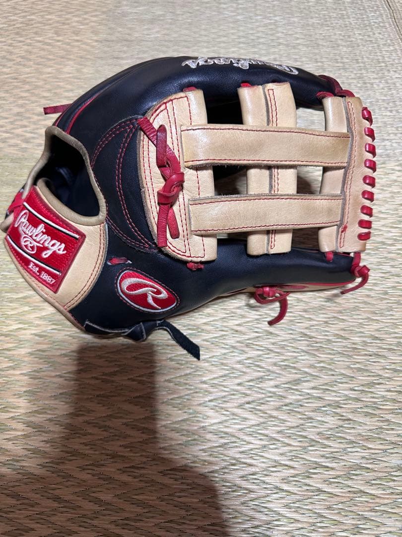 値下げ不可【中古】ローリングス HOH 一般軟式 外野グローブ ハーパーモデル