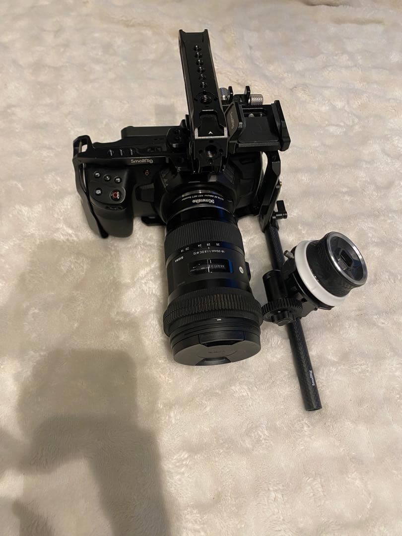 【値下げ中】すぐ使えるBMPCC4K +リグ&レンズ2個セット‼︎