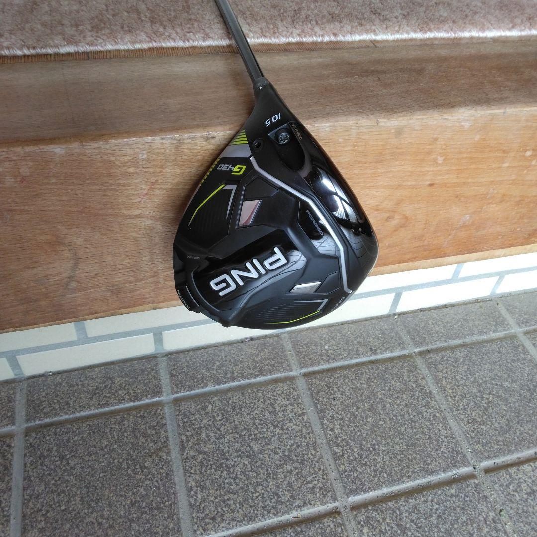 レフティ美品2023年PING G430 MAXドライバー10.5 Sシャフト