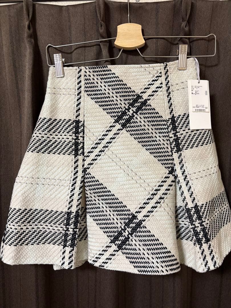 ♡【値下げ】snidel ロービングチェックミニスカート(タグ付き)
