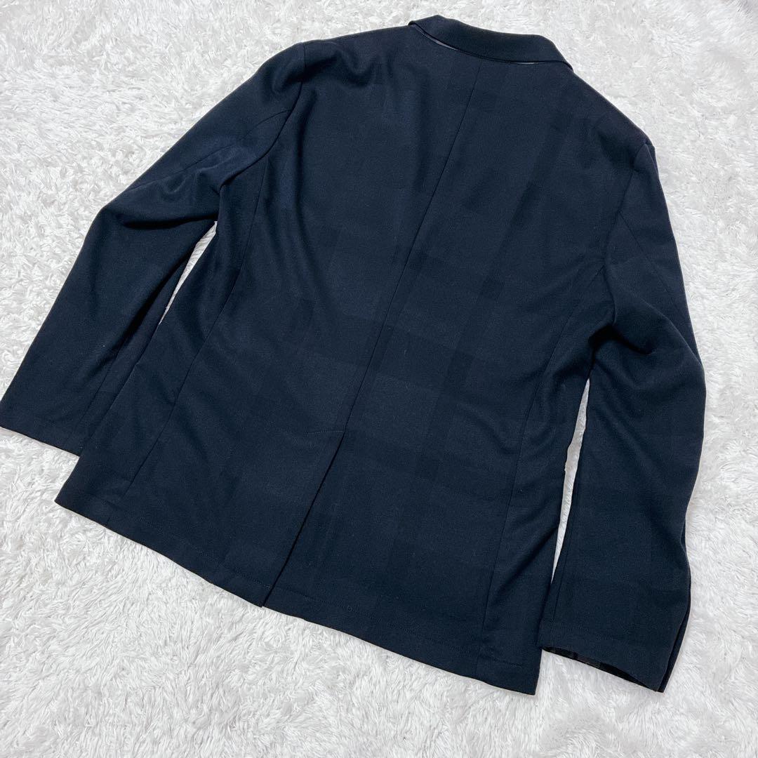 ブラックレーベルクレストブリッジ テーラードジャケット XL 洗える チェック