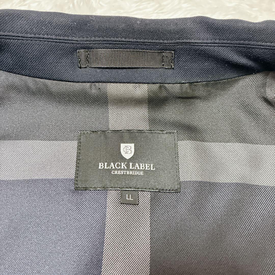 ブラックレーベルクレストブリッジ テーラードジャケット XL 洗える チェック