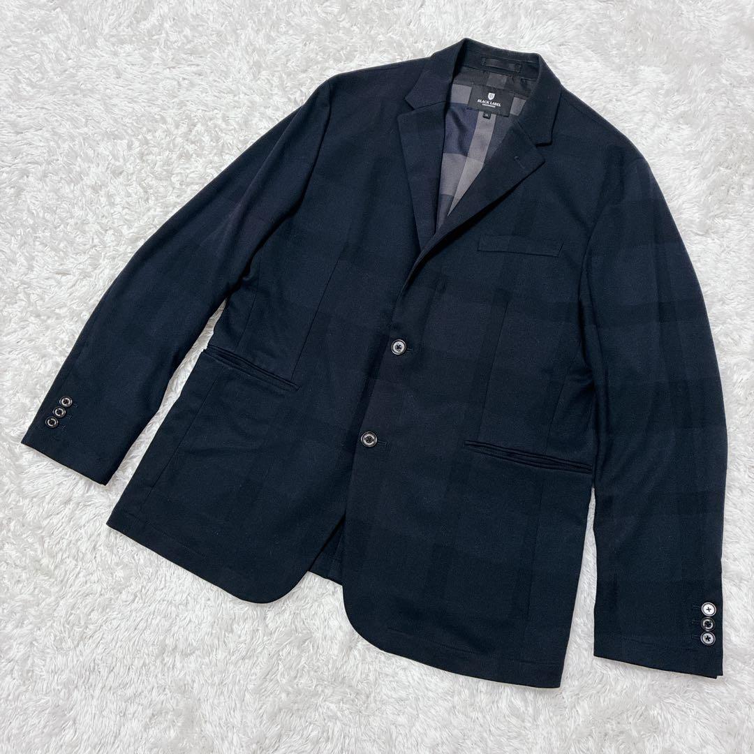 ブラックレーベルクレストブリッジ テーラードジャケット XL 洗える チェック