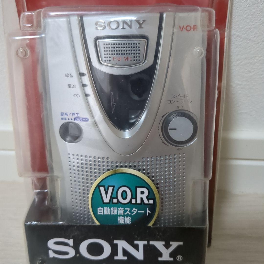 【未使用品】SONY　カセットコーダー　TCM-400