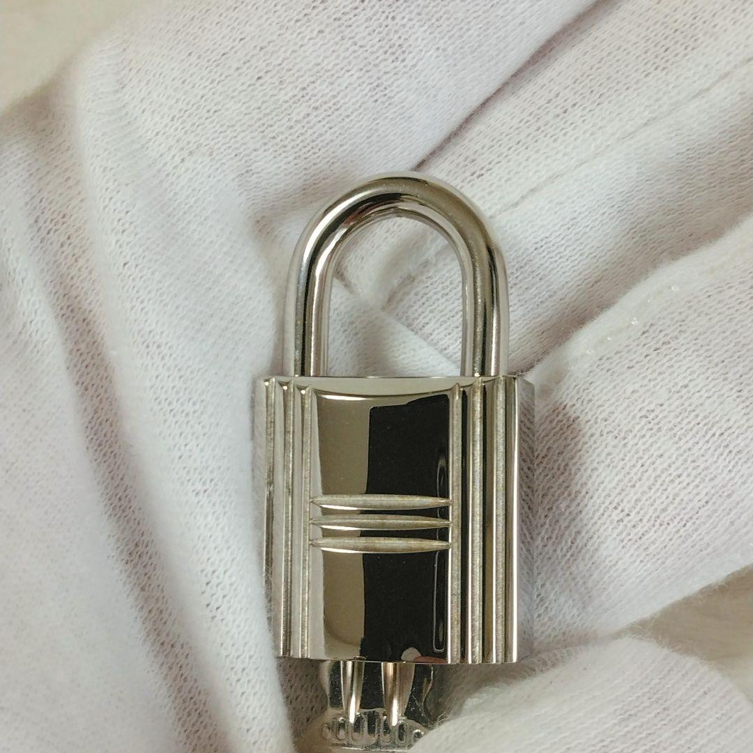 【美品】 HERMES エルメス カデナ南京錠パドロック鍵2ケ付き　54番