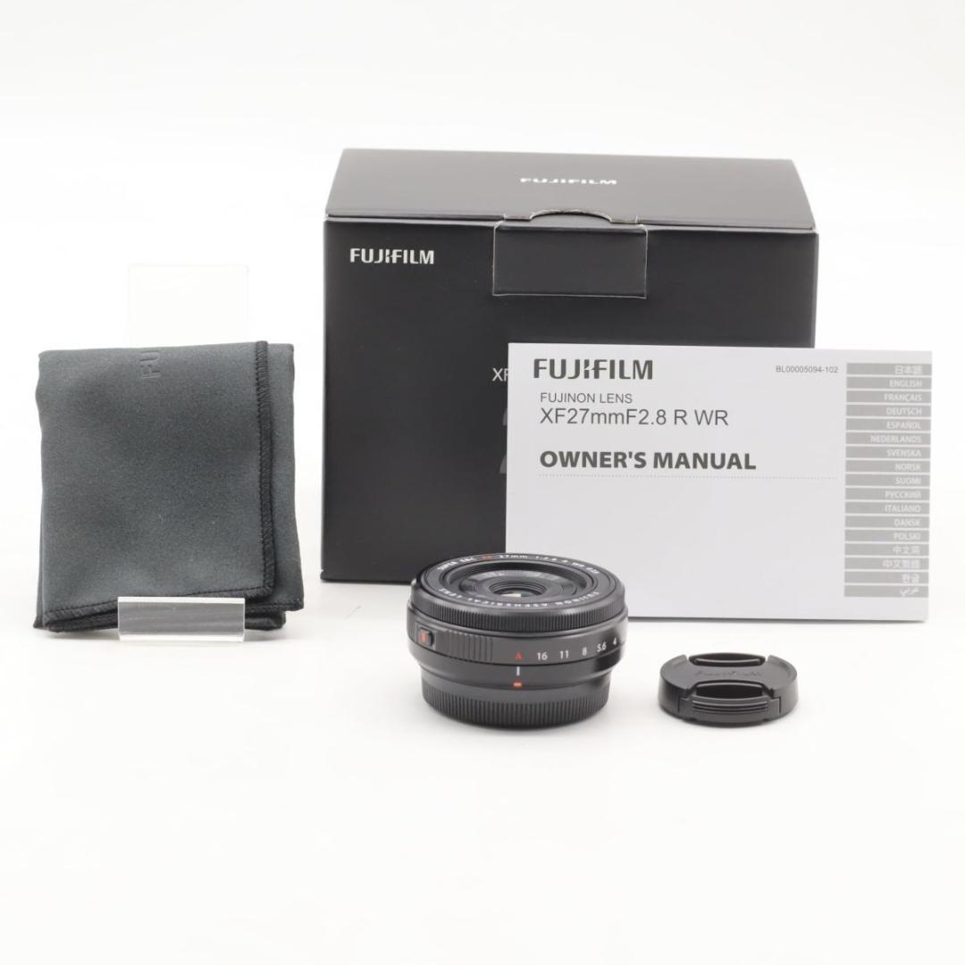 レンズ(単焦点) FUJIFILM XF27MMF2.8 R WR #3486