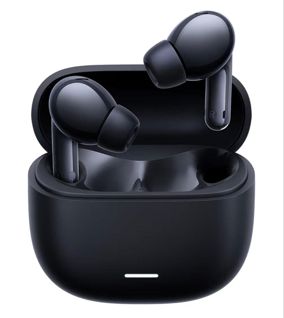 ワイヤレスイヤホン ブラック 充電ケース付き