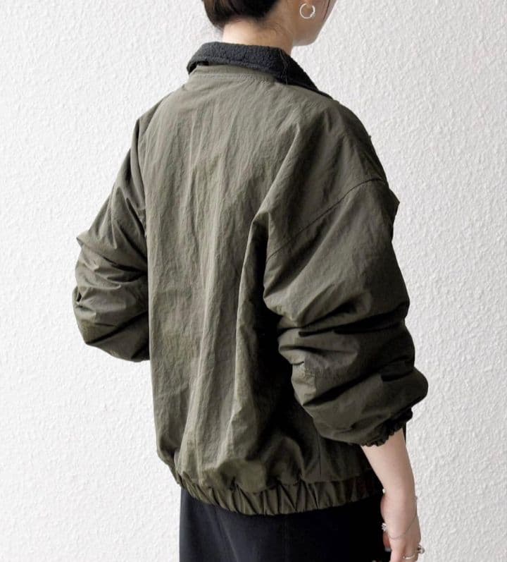 【美品】SHIPS any 　リバーシブル　ブルゾン