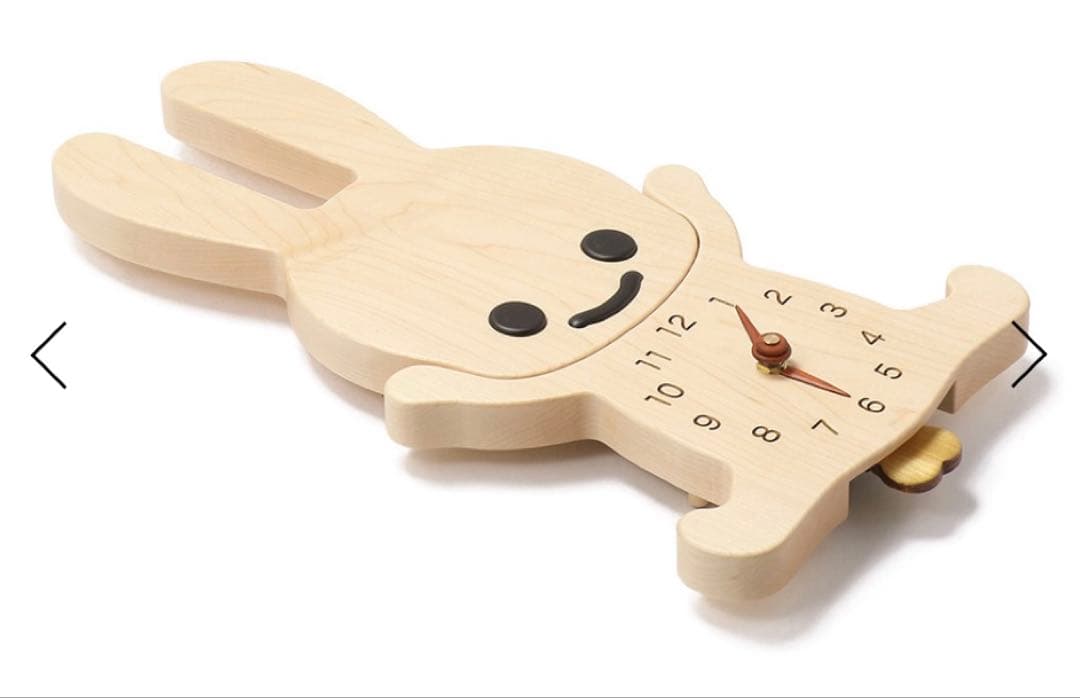 新品！ 希少　レア　CUNE 6時6分　掛け時計風　インテリア　飾り　ウサギ