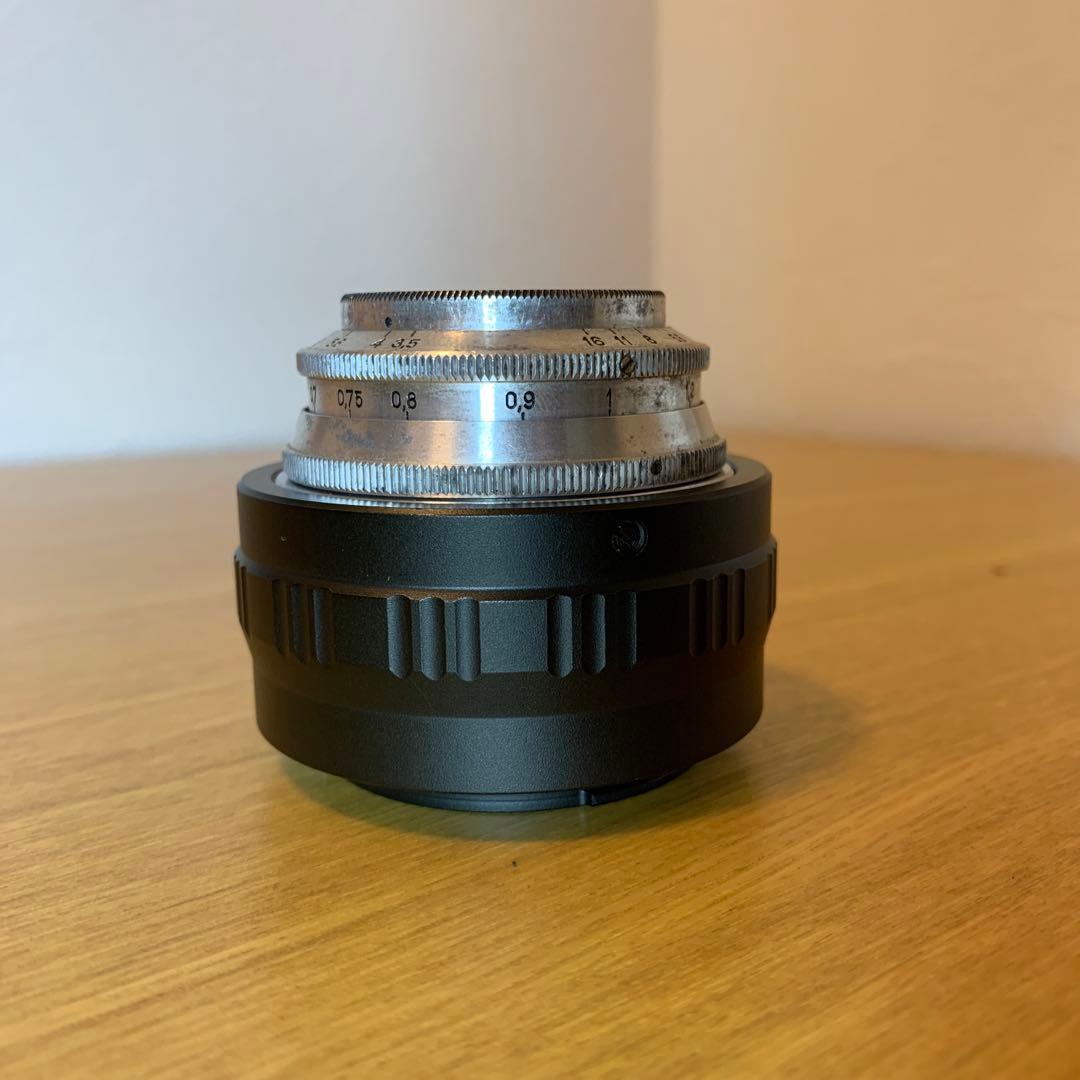 インダスター50 50mm F:3.5 マウントアダプタ付き レンズ遊び