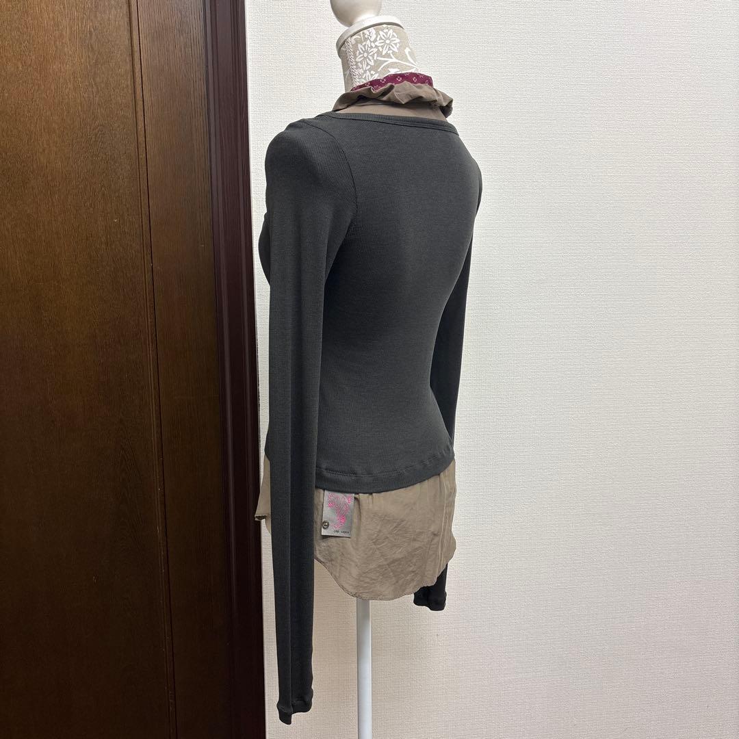 cop.copine 凝ったデザインのカットソーブラウス♡