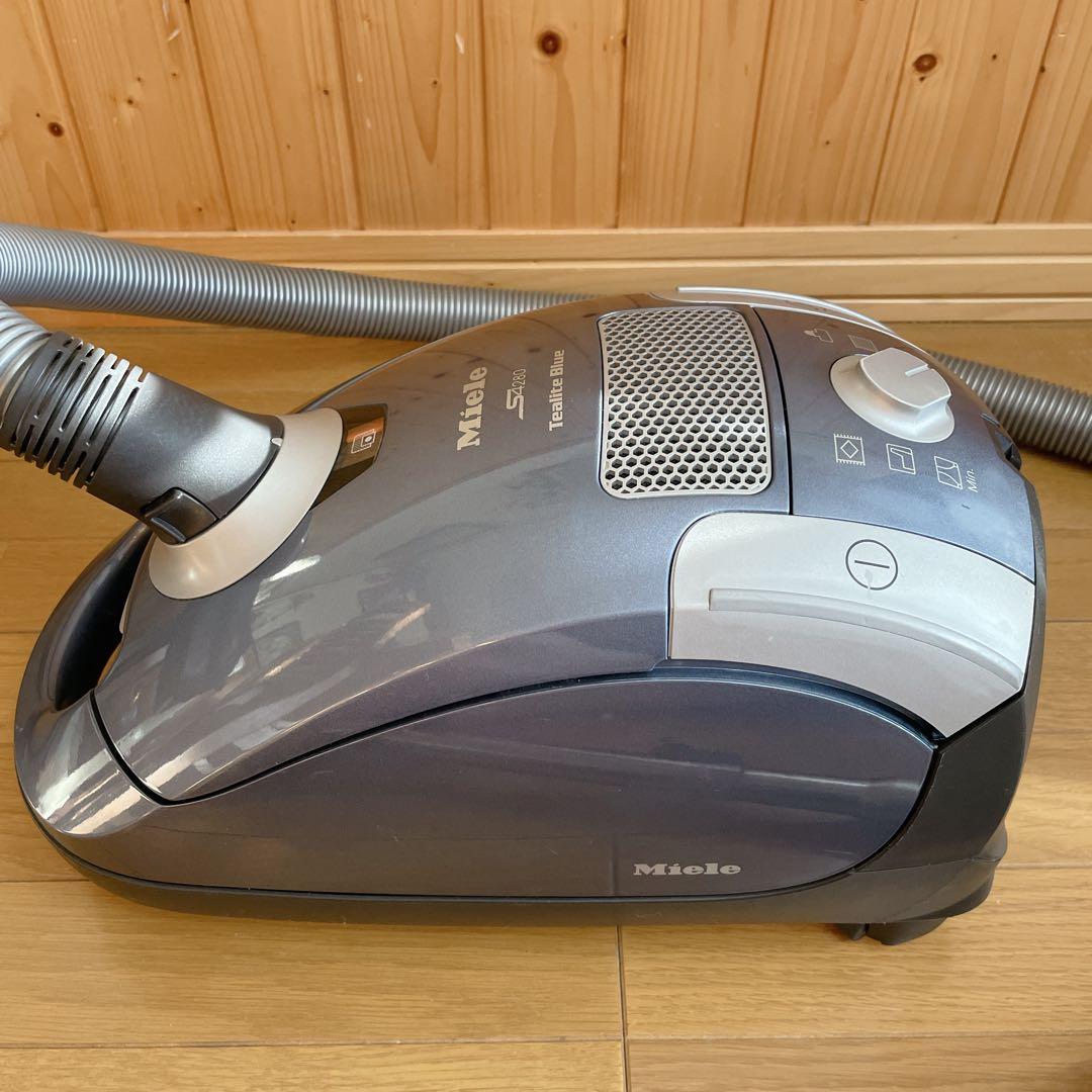 【完動品】Miele ミーレ 掃除機 S4280 Tealite Blue