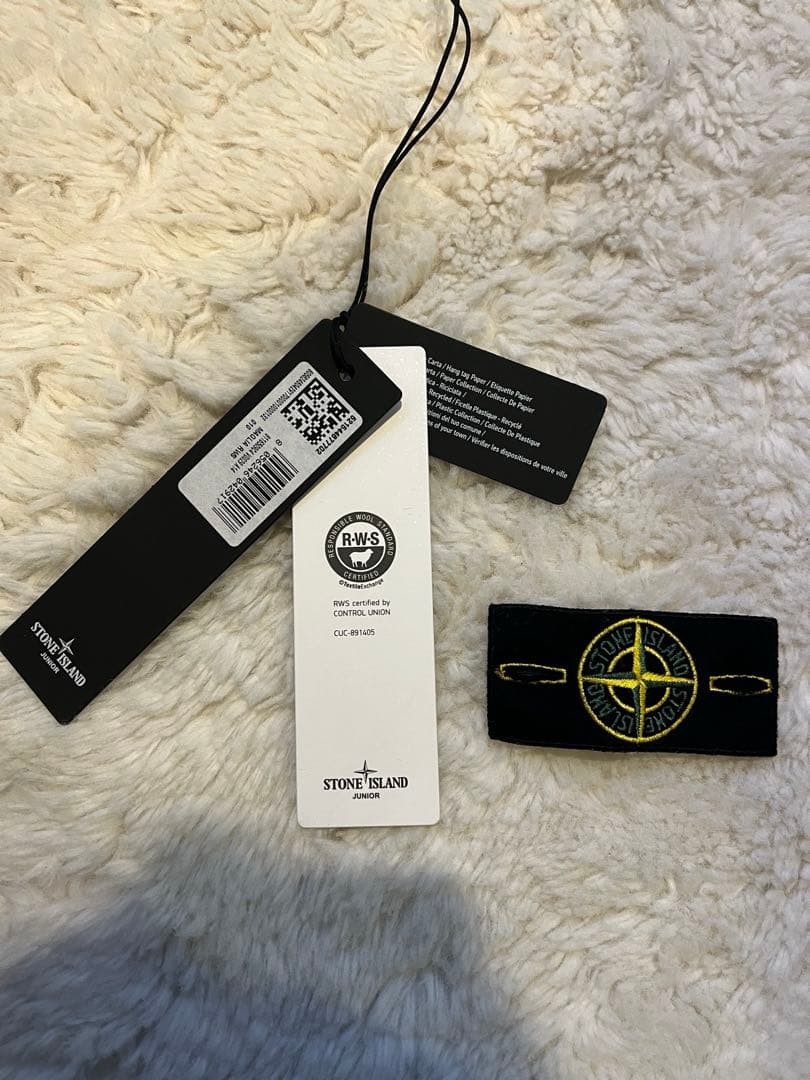 syunn　ストーンアイランド　ブラック　ニット