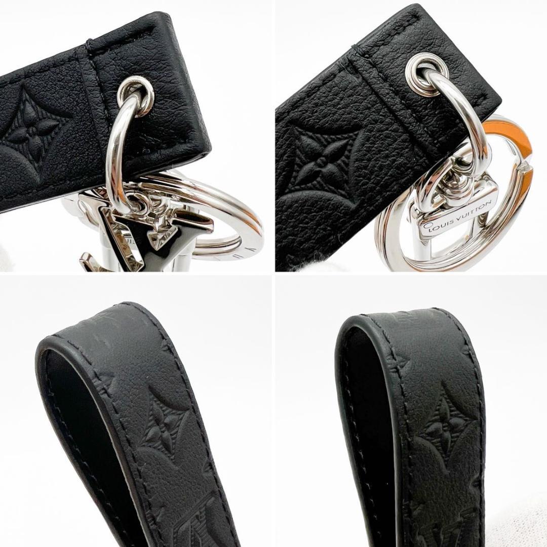 【使用わずか】ヴィトン モノグラム シャドウ キーホルダー ドラゴンヌ