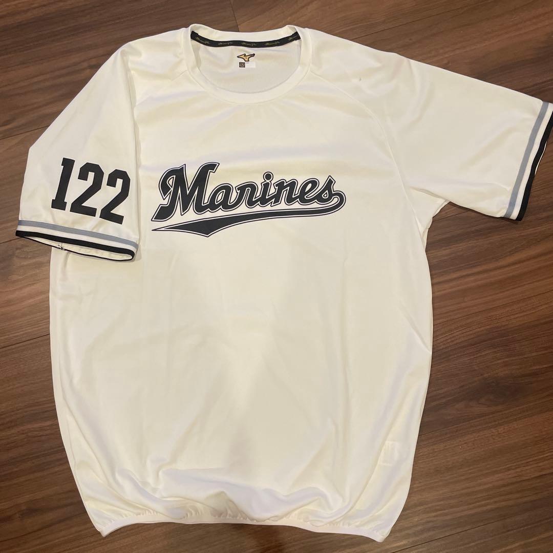 千葉ロッテ　石川歩選手実使用練習用ウエア