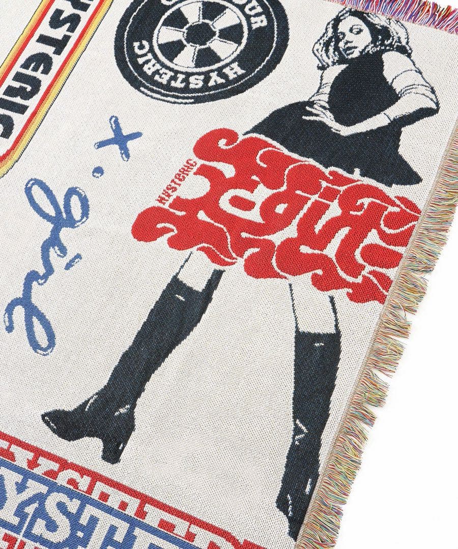 ラグ・カーペット X-girl HYSTERIC GLAMOUR JACQUARD BLANKET