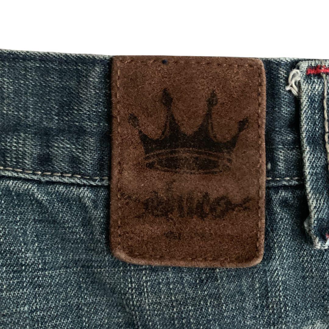 超希少！90s-00s JNCO JEANS ハーフデニム スカル 古着